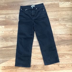 NEVER WORN! madewell crop wide leg Jean. Excellent condition, fit is great